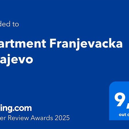 Apartment Franjevacka Sarajevo Bagian luar foto